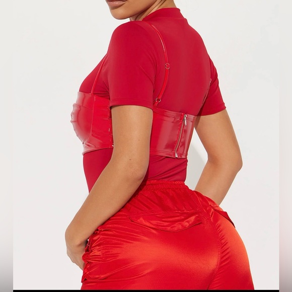 Bodysuit-Red - Picture 3 of 3